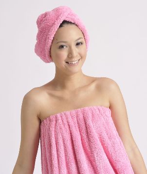 Bath Wrap w/adjustable plastic buttons 2