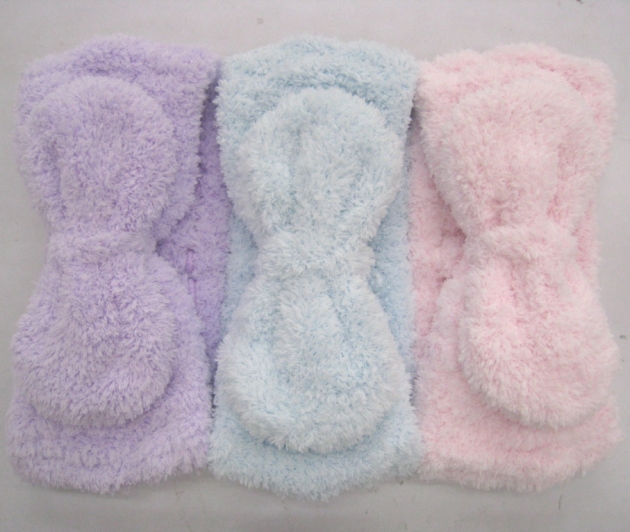 Fluffy Hair Band with bow 2
