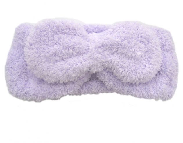 Fluffy Hair Band with bow 1