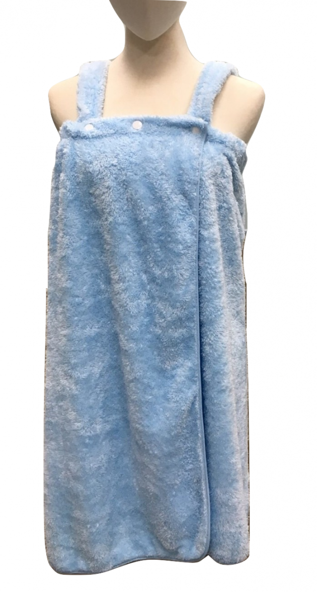 Shower Wrap with shoulder straps 2